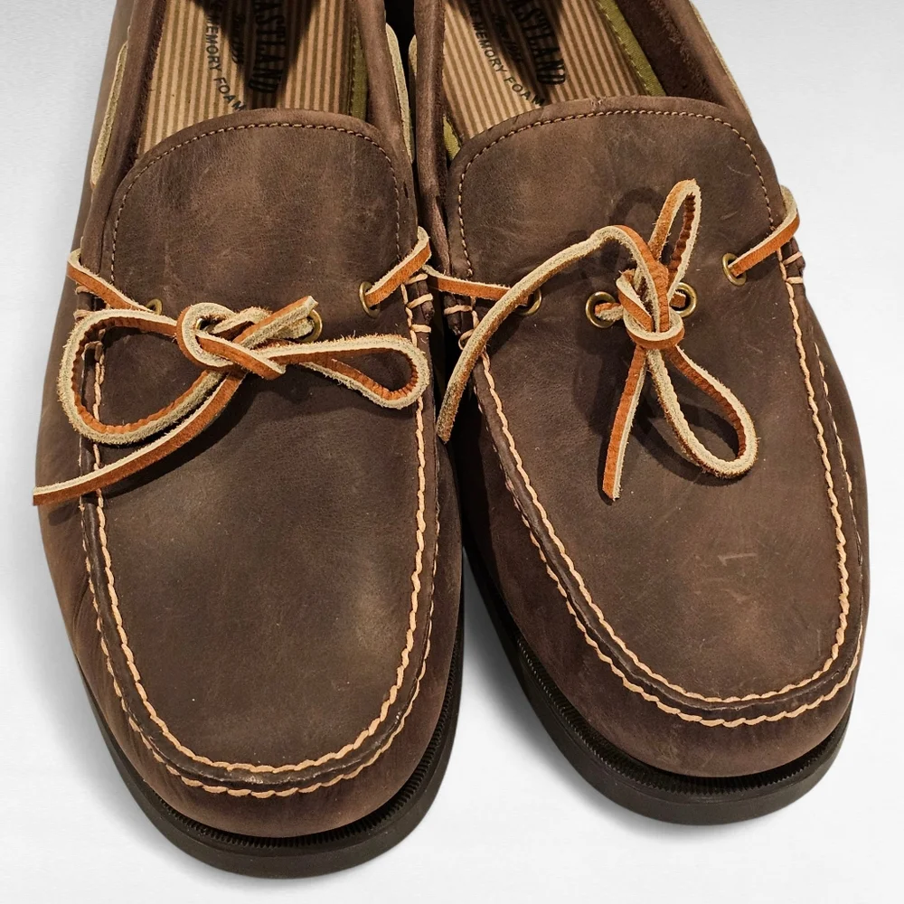 Eastland Yarmouth Men's Leather Boat Shoes 7766-17D Size 15D
